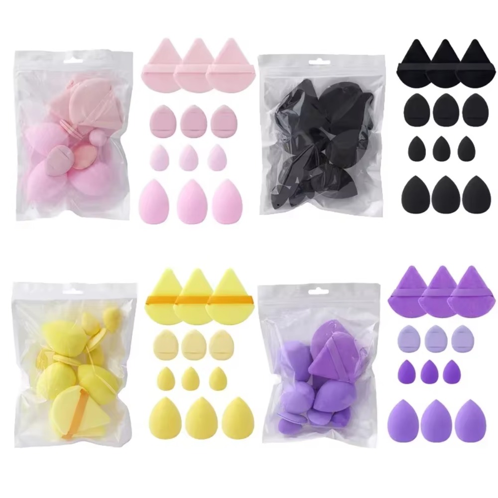 Beauty Makeup Tools Use - 12pcs Aksesoris Makeup Set Spons Makeup