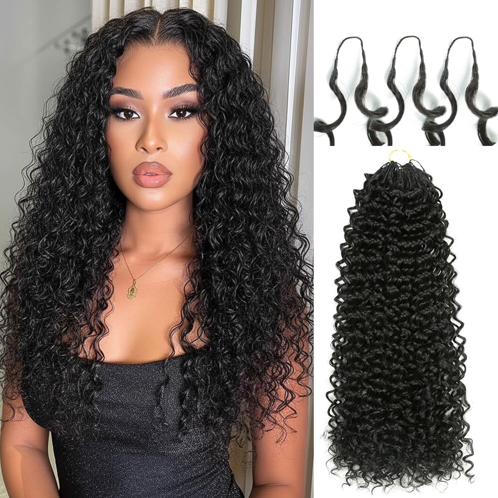 Pure Beauty Hair & Makeup - Rambut Crochet Sintetis 16 inci Model