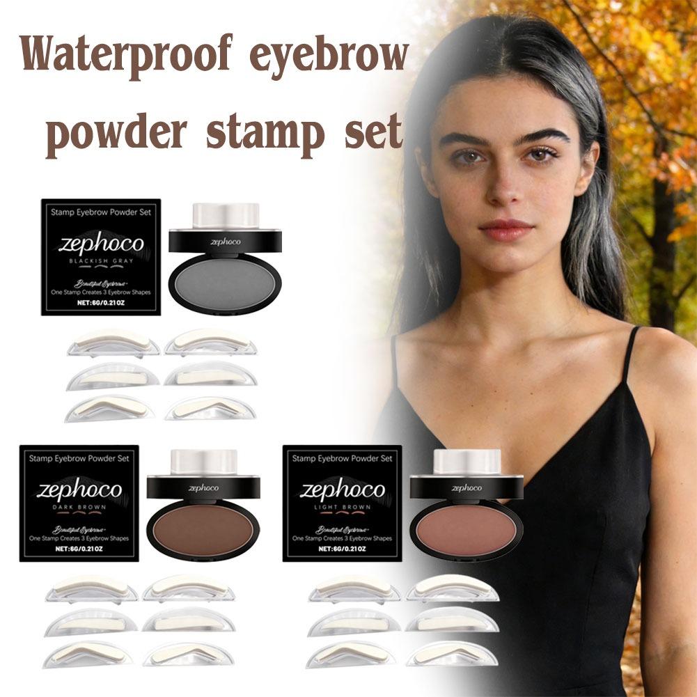 Beauty Mark Makeup - Kit Bedak Stempel Alis Pembentuk Alis