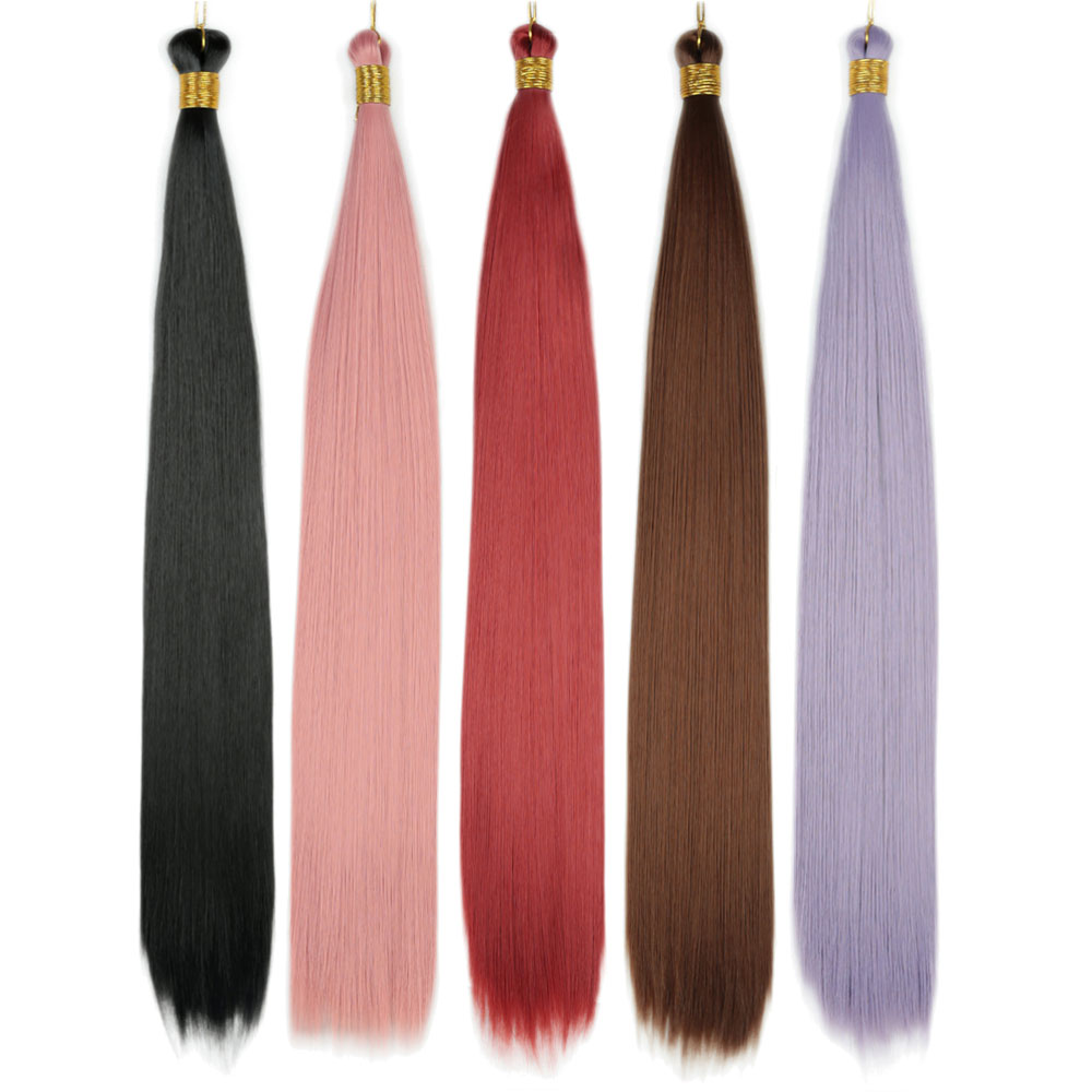 Pure Beauty Hair & Makeup - Rambut Sintetis Kepang Lurus 28 Inci