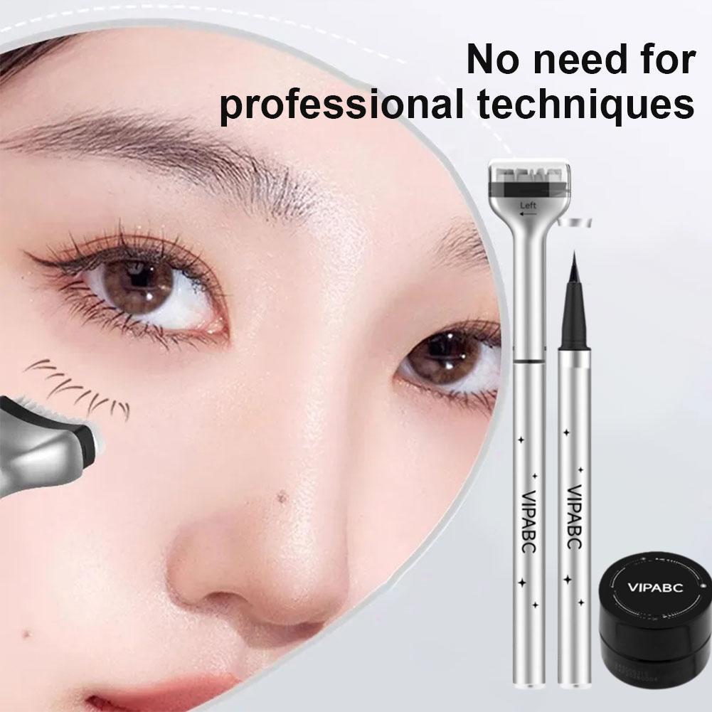 Beauty Mark Makeup - Dezone pena stempel bulu mata bawah,