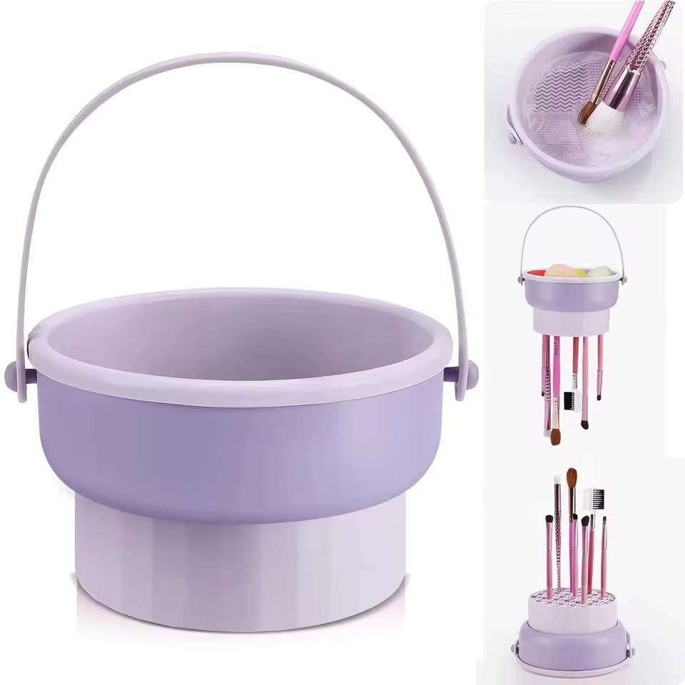 Beauty Makeup Tools Set - Set Peralatan Pembersih Kuas Makeup, Alat