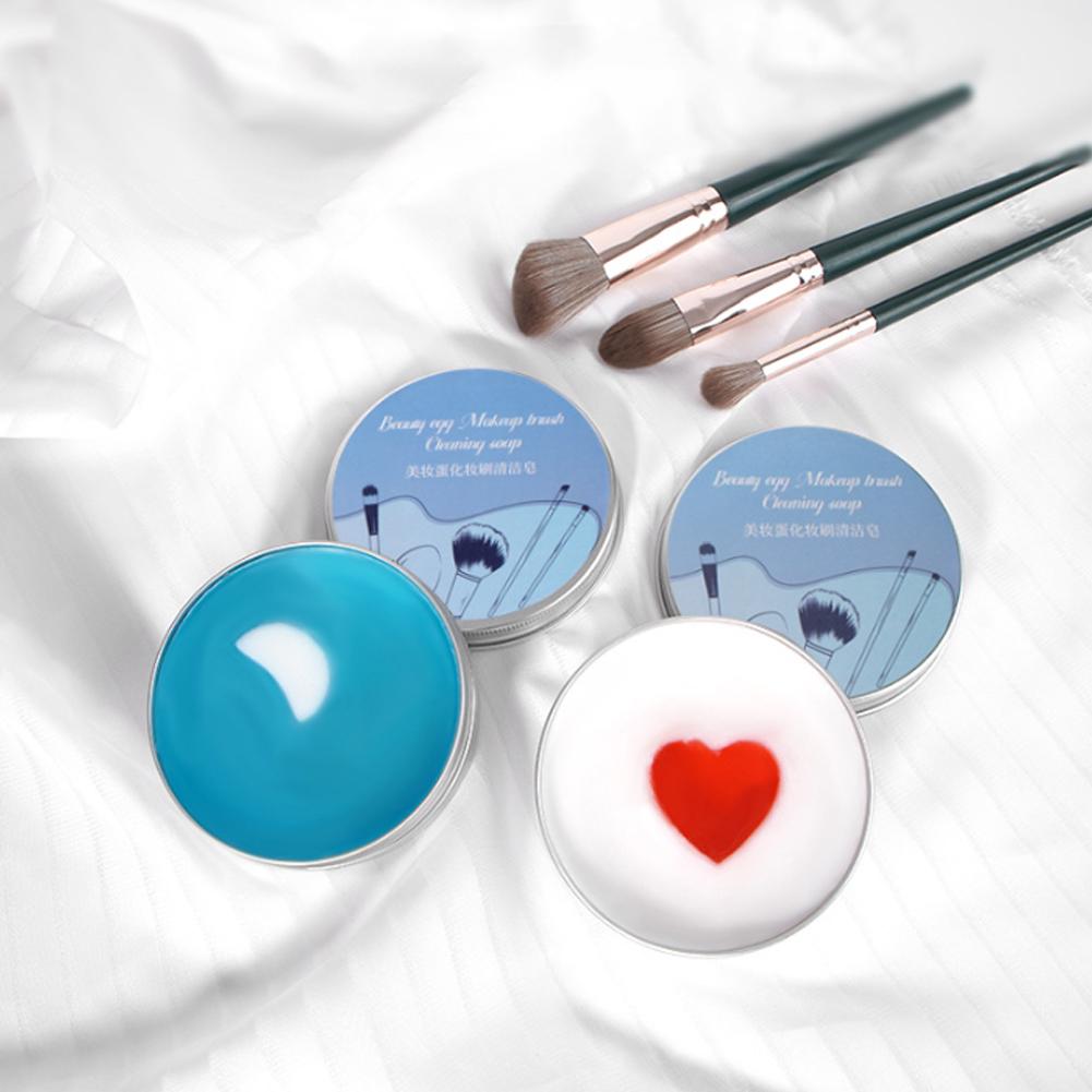 Beauty Makeup Tools Use - 1Set 50/100G Sabun Pembersih Kuas Rias