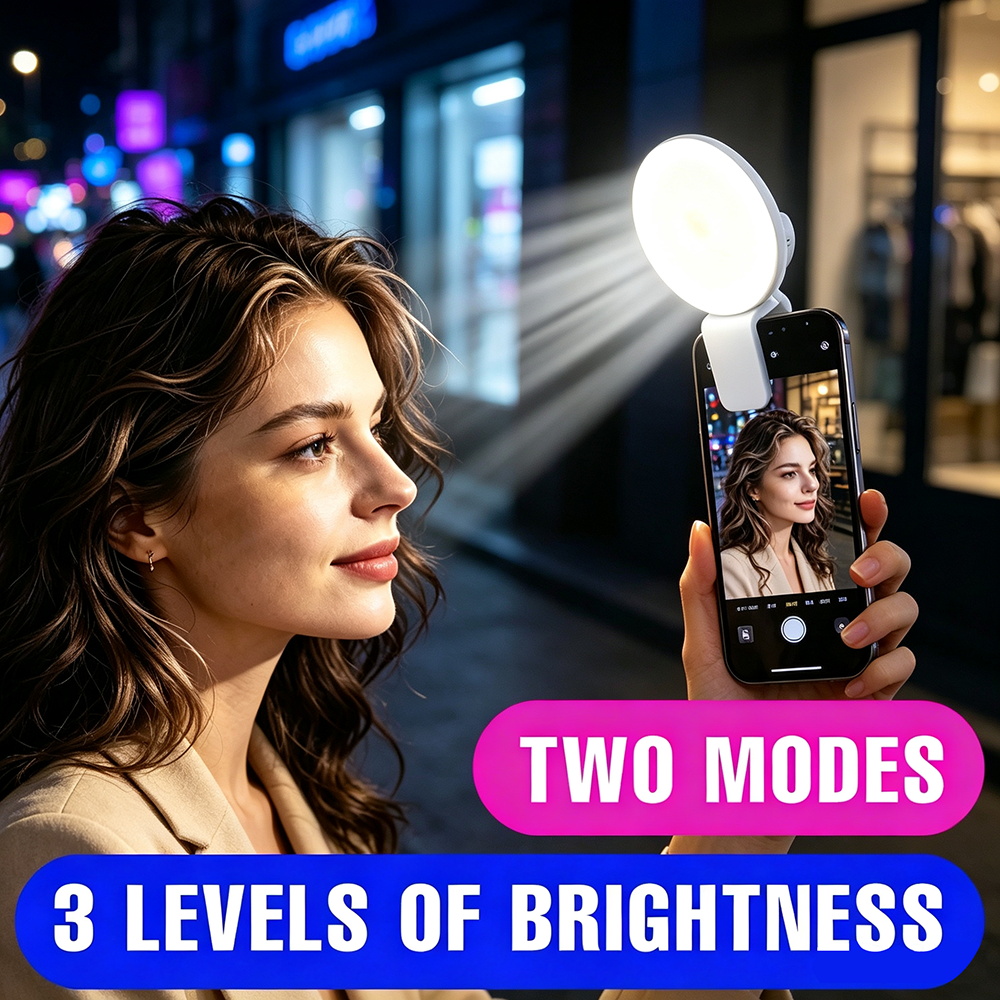 Beauty Makeup Light - Lampu Selfie Clip On Portabel Isi
