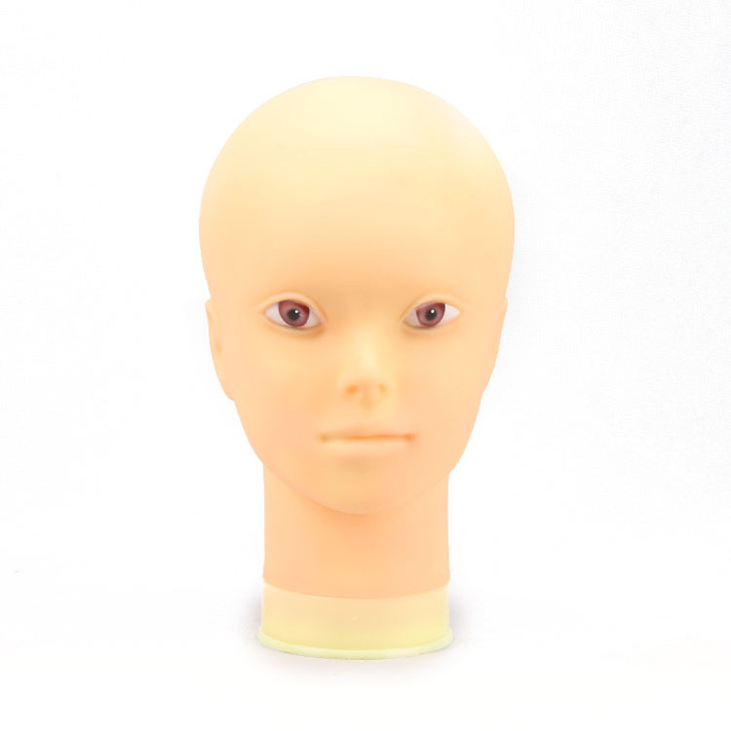Beauty Makeup Stores - Kepala Manekin Latihan Wig Rambut Tipis