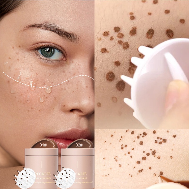 Beauty Mark Makeup - Pena Bintik Alami Coklat Lembut, Stempel
