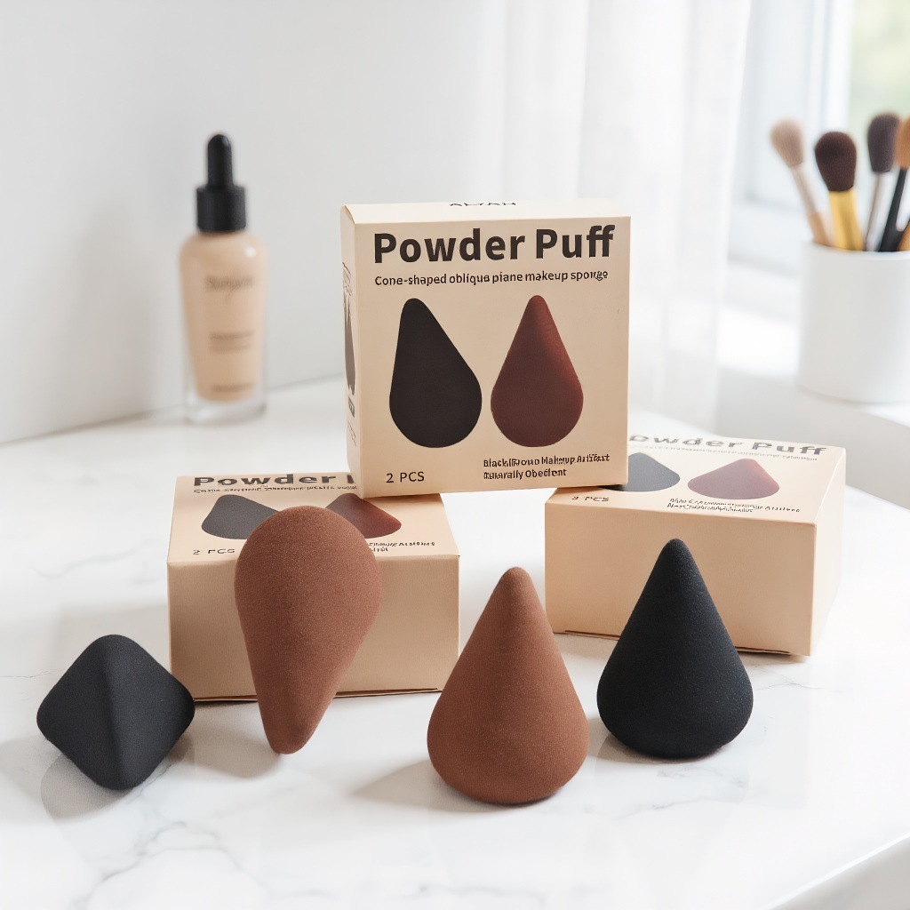 Beauty Blender In Makeup - Spons Rias Kecantikan Berbentuk Kerucut Baru,