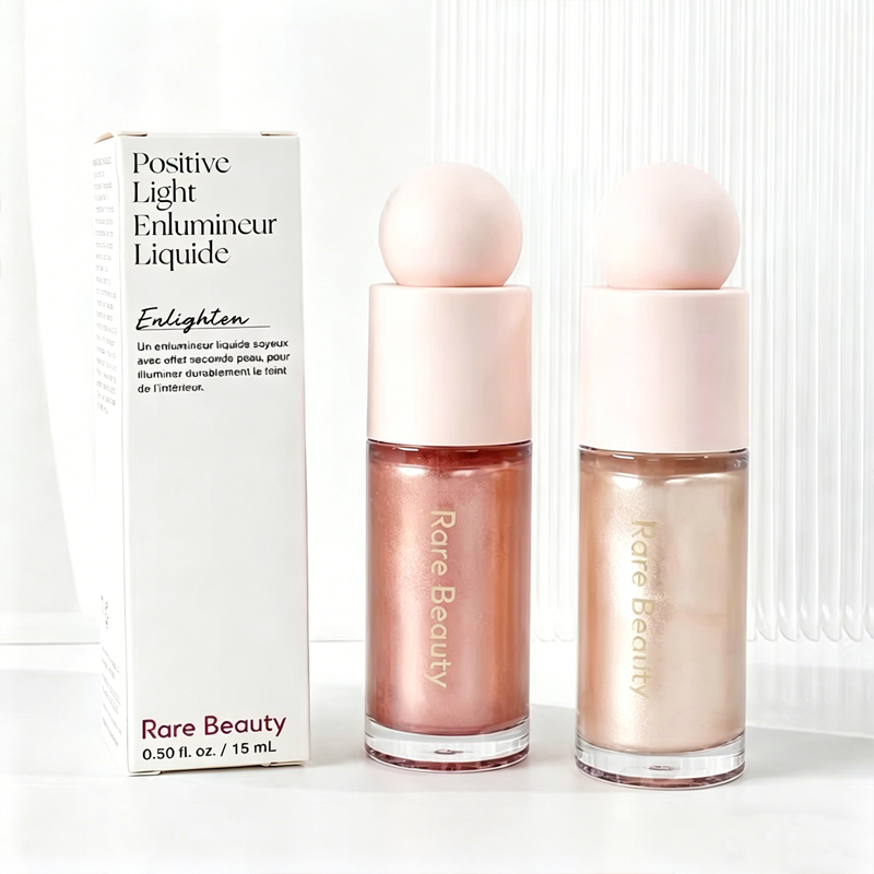 Bedak Pipi Rare Beauty, Highli - Rare Beauty Makeup Kit ulasan dan harga