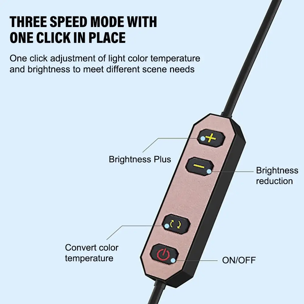 Lampu lantai LED setengah bula - Beauty Makeup Light ulasan dan harga