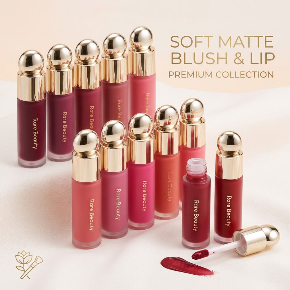 Rare Beauty Perona Pipi Cair U - Rare Beauty Makeup Kit ulasan dan harga
