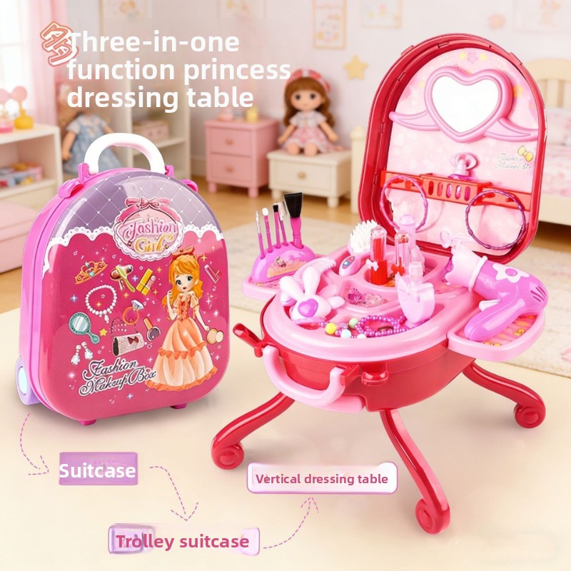 Set Permainan Keluarga Imitasi - Beauty Makeup Kit For Kids ulasan dan harga