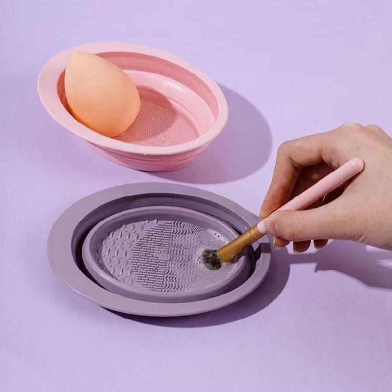 Kotak Pembersih Kuas Makeup Si - Beauty Makeup Tools Use ulasan dan harga
