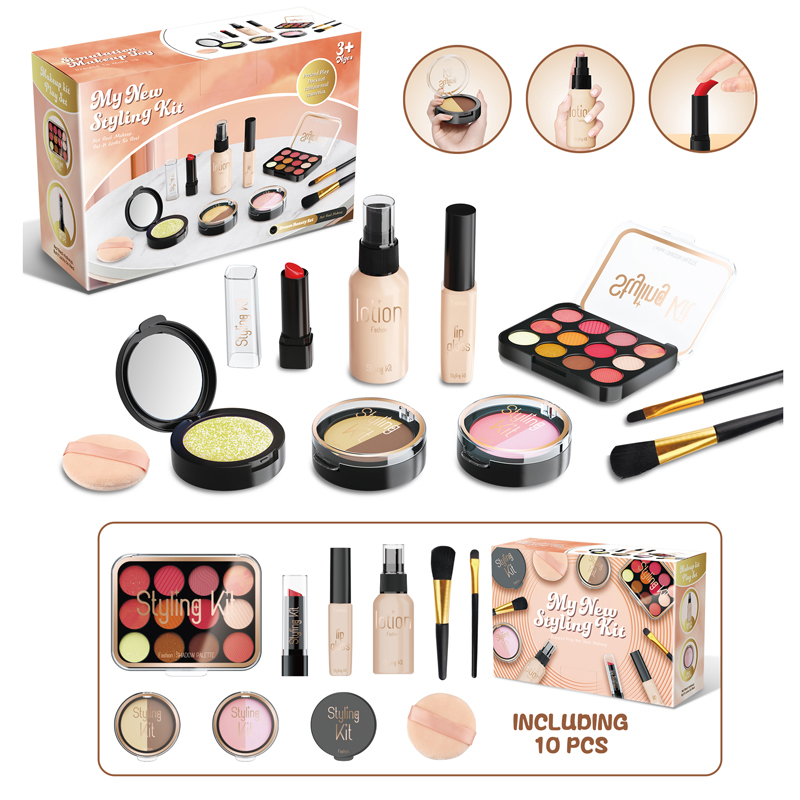 10 Buah Set Kosmetik Bermain K - Beauty Makeup Kit For Kids ulasan dan harga
