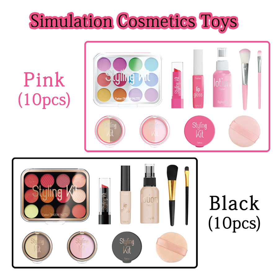 10 Buah Set Kosmetik Bermain K - Beauty Makeup Kit For Kids ulasan dan harga