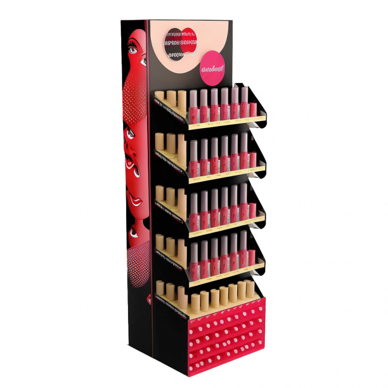 Rak Display Kosmetik Lipgloss  - Beauty Makeup Stores ulasan dan harga