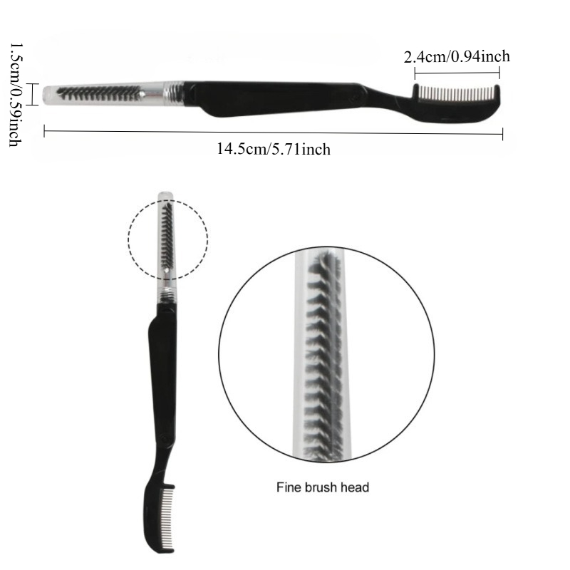 5 Buah Sisir Alis Bulu Mata Ke - Blush Brush Kabuki ulasan dan harga