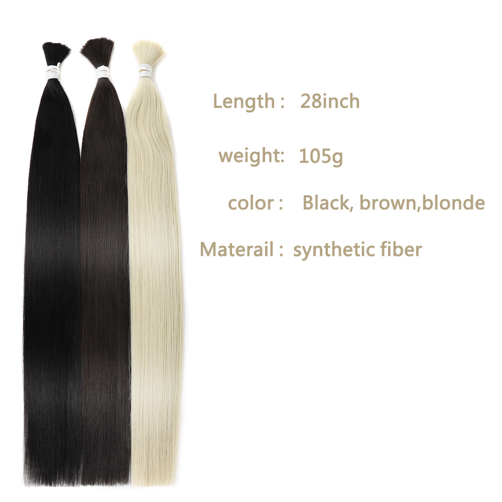 Rambut Sintetis Lurus 28 inci  - Pure Beauty Hair & Makeup ulasan dan harga