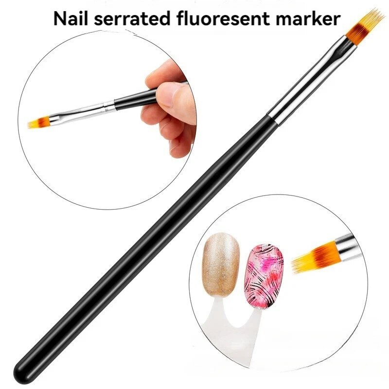 Alat kuku kuas kuku Serrated b - Blush Brush Kabuki ulasan dan harga