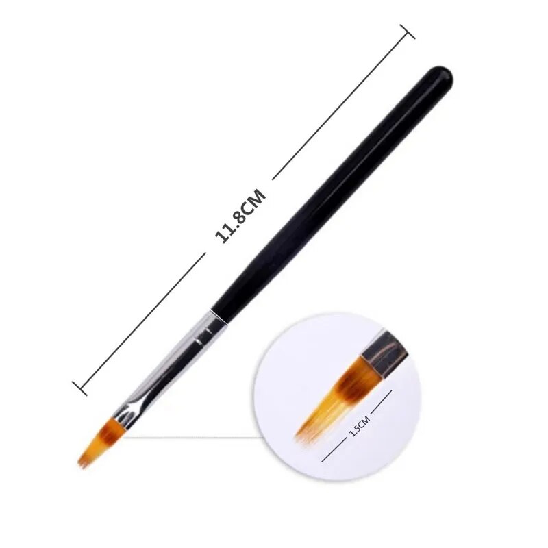 Alat kuku kuas kuku Serrated b - Blush Brush Kabuki ulasan dan harga