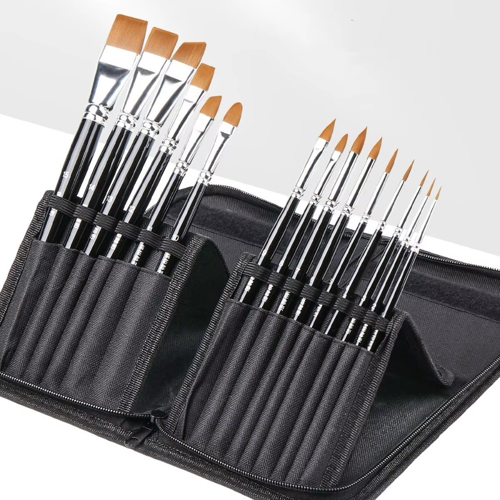 Tas Kuas Rias Portabel Berkual - Blush Brush Kabuki ulasan dan harga