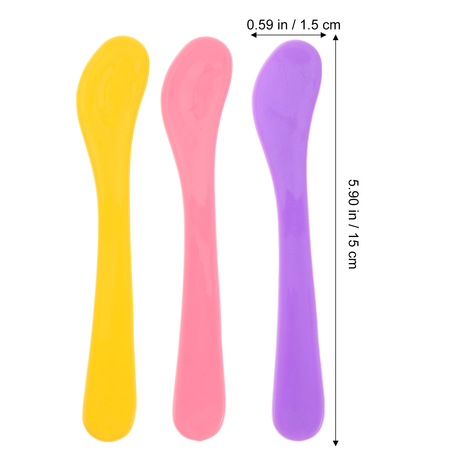10Pcs Set Spatula Gagang PP un - Beauty Makeup Tools Set ulasan dan harga