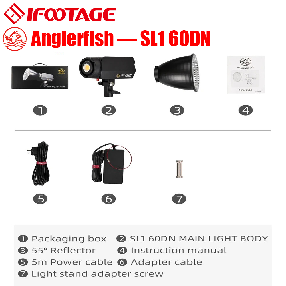 Ifootage Anglerfish SL1 60DN C - Beauty Makeup Studio ulasan dan harga