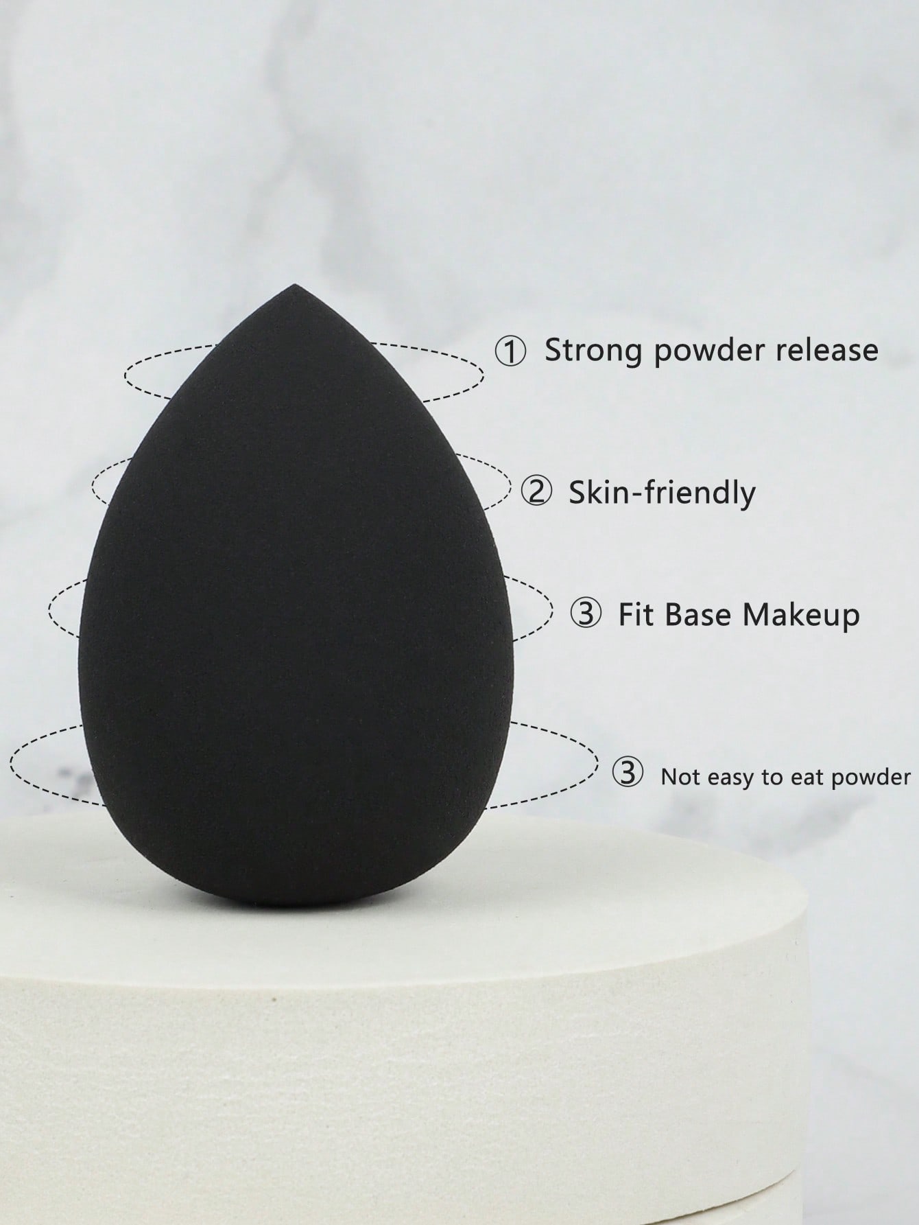 Spons Makeup Bentuk Tetesan Ai - Beauty Blender In Makeup ulasan dan harga