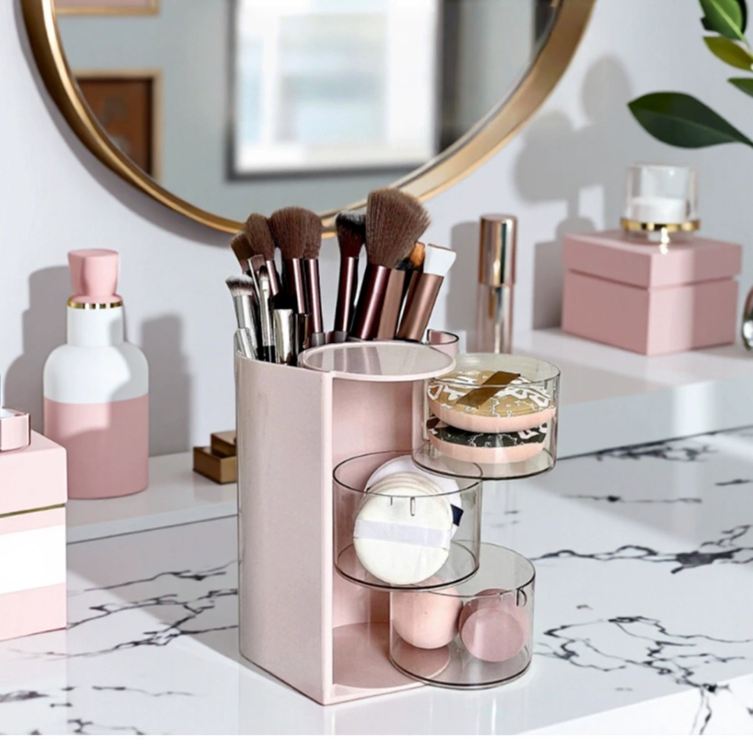 Kotak Penyimpanan Kosmetik Ber - Blush Brush Kabuki ulasan dan harga