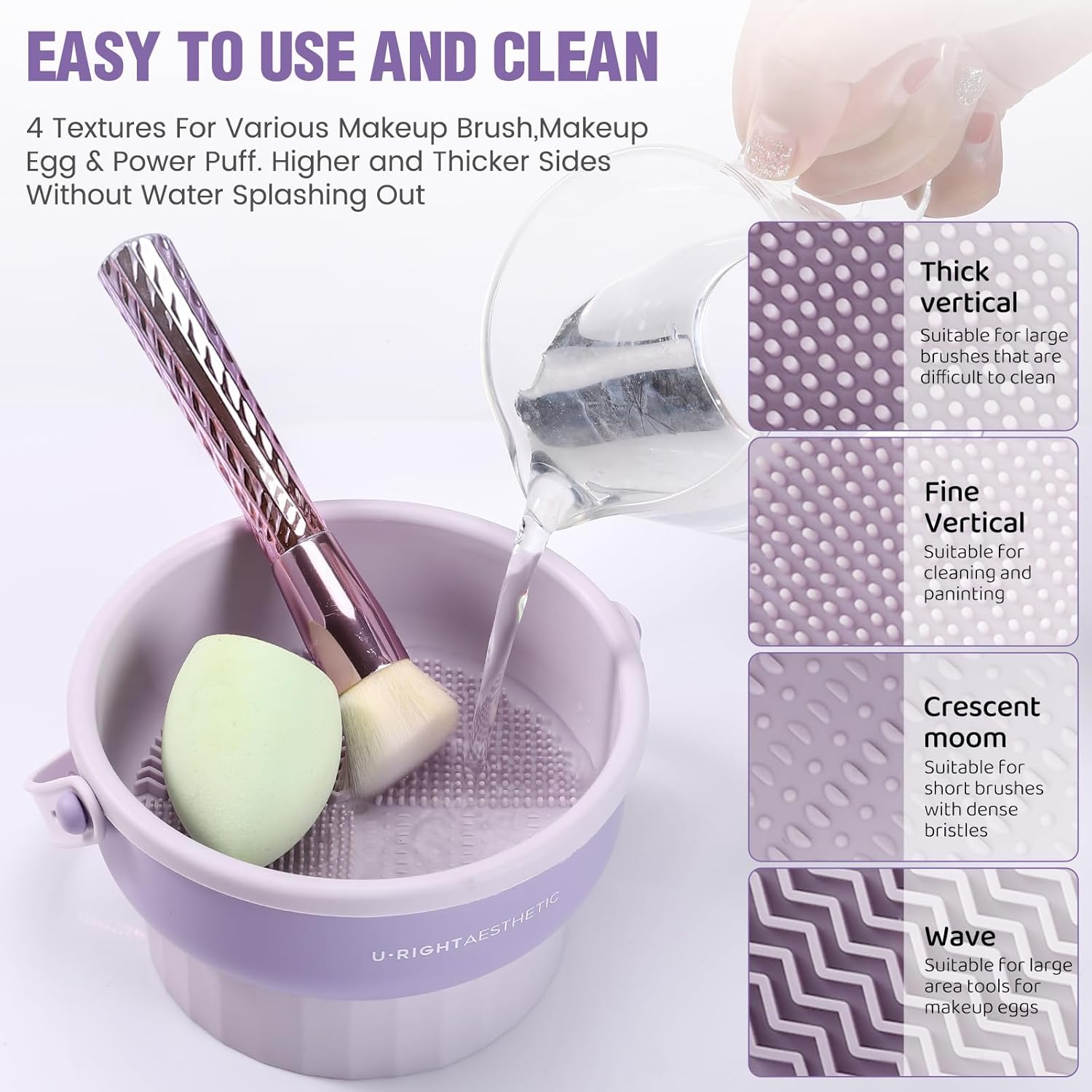 Set Peralatan Pembersih Kuas M - Beauty Makeup Tools Set ulasan dan harga