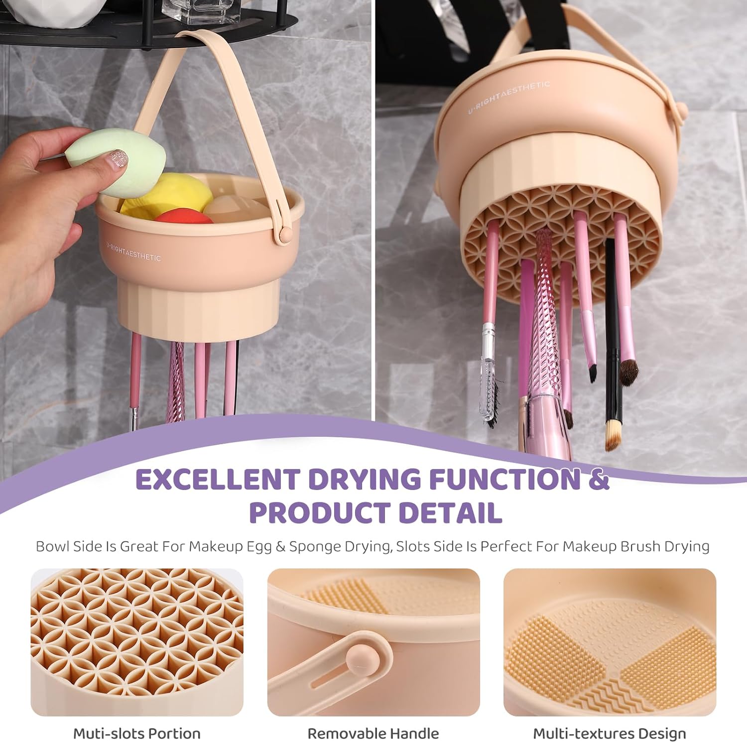Set Peralatan Pembersih Kuas M - Beauty Makeup Tools Set ulasan dan harga
