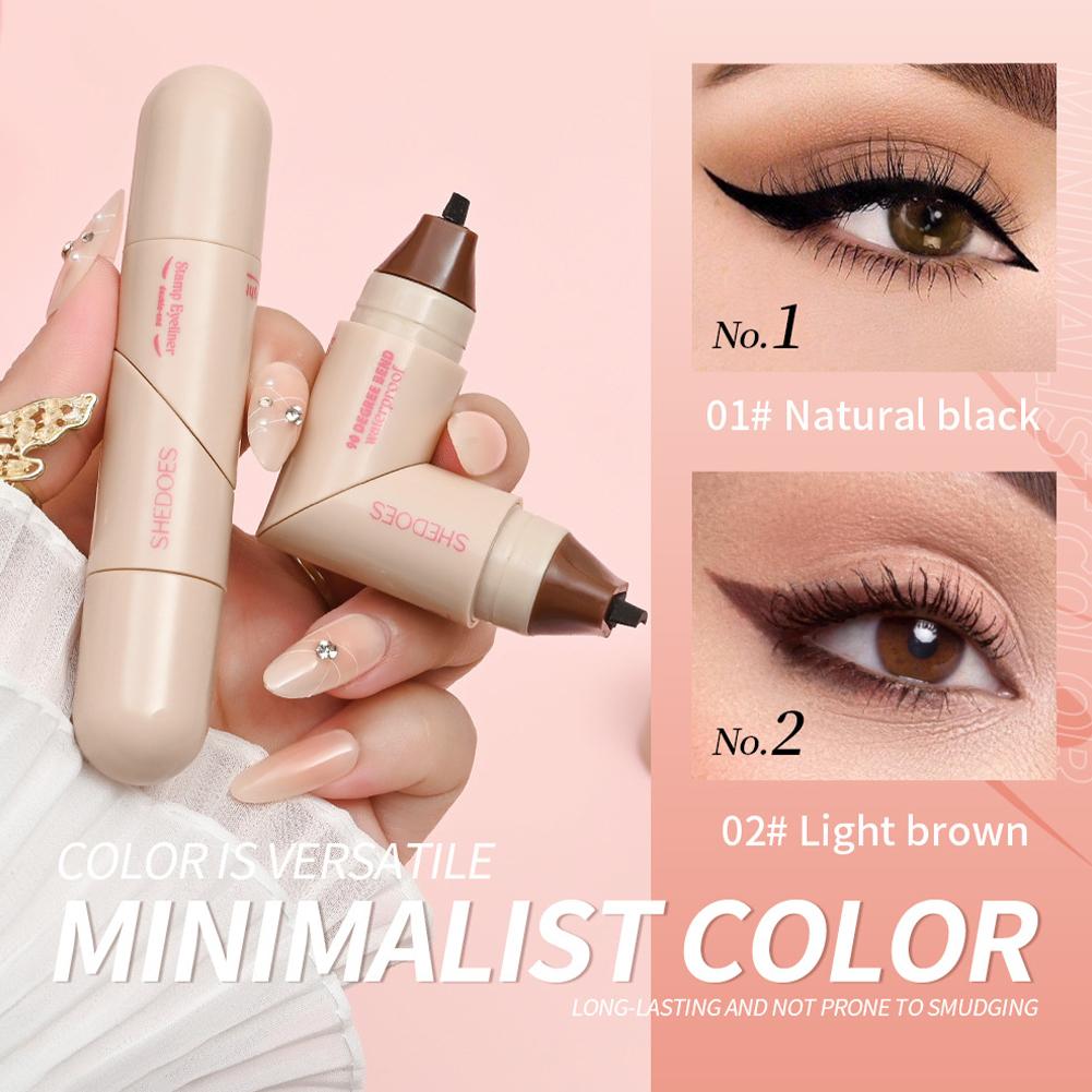 Pena Stempel Eyeliner Putar Ke - Beauty Mark Makeup ulasan dan harga