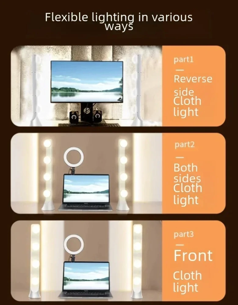 10W Profesional ​ ​ Lampu LED  - Beauty Makeup Studio ulasan dan harga
