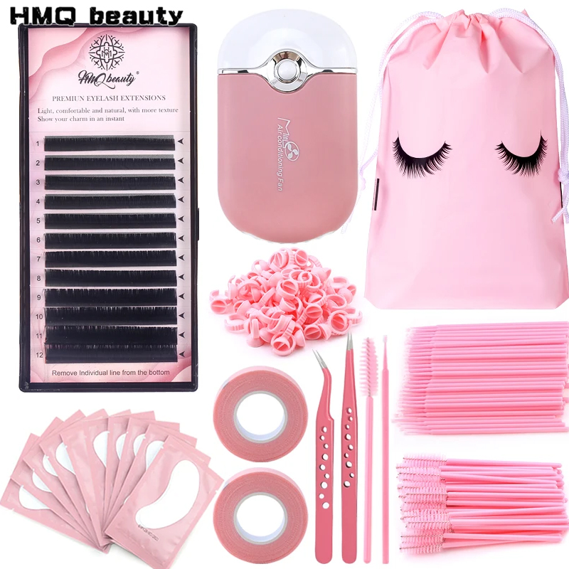 Set kuas ekstensi bulu mata pr - Beauty Makeup Tools Set ulasan dan harga