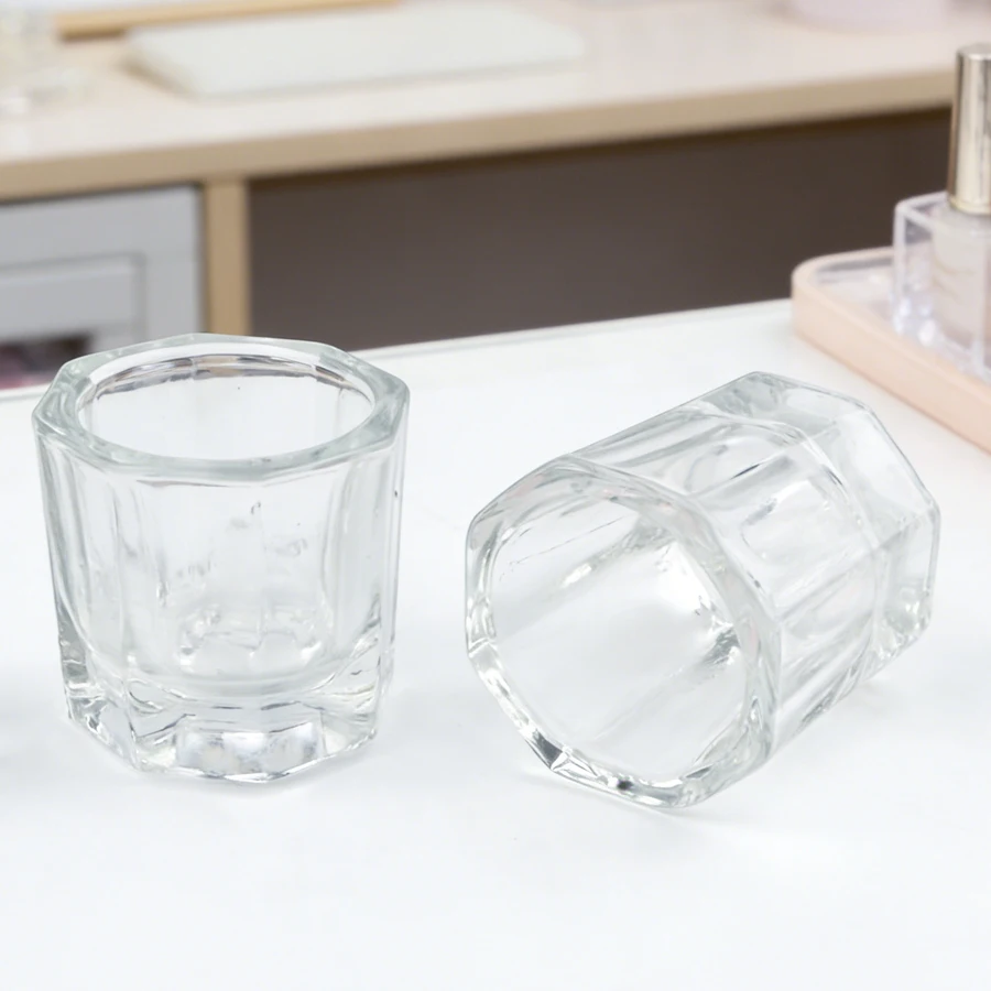 1 Buah Gelas Kristal Mini, Gel - Blush Brush Kabuki ulasan dan harga