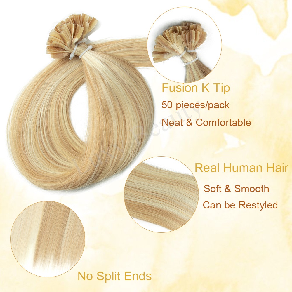 K Tip Nail Tip Hair Extensions - Pure Beauty Hair & Makeup ulasan dan harga
