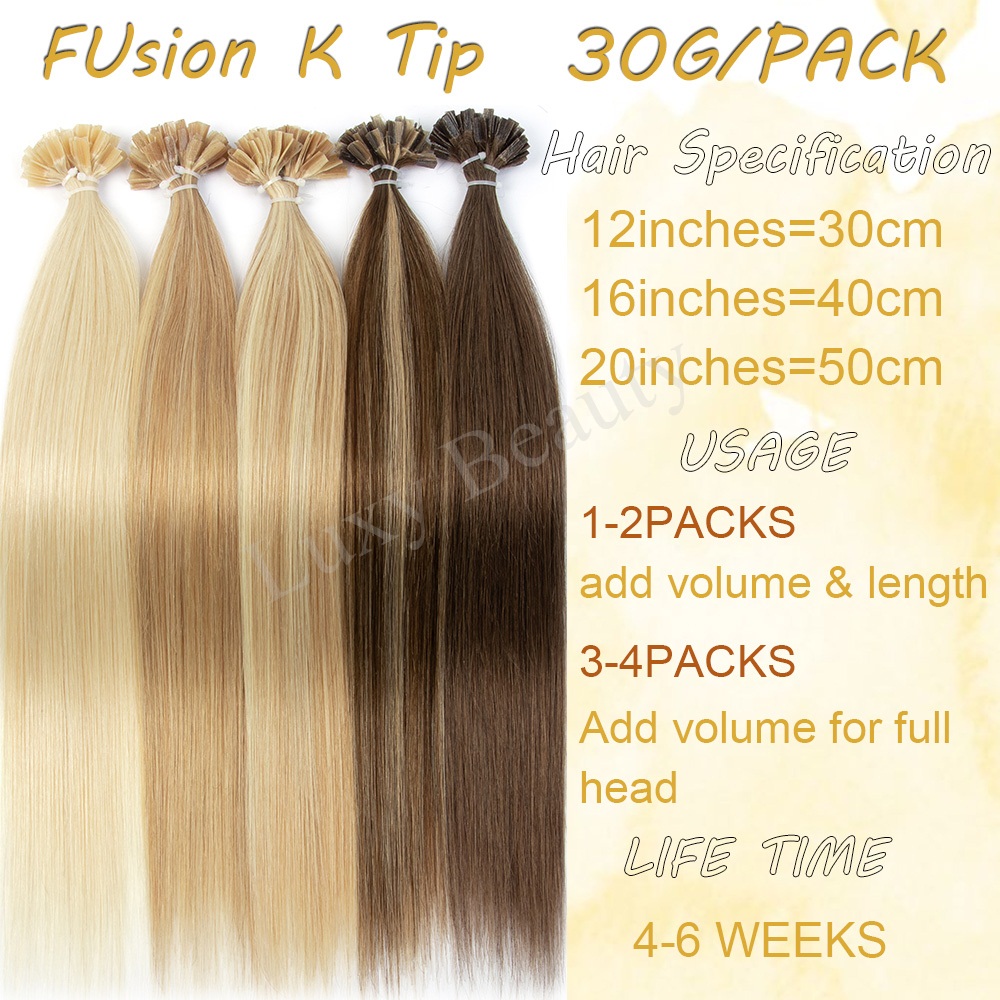K Tip Nail Tip Hair Extensions - Pure Beauty Hair & Makeup ulasan dan harga