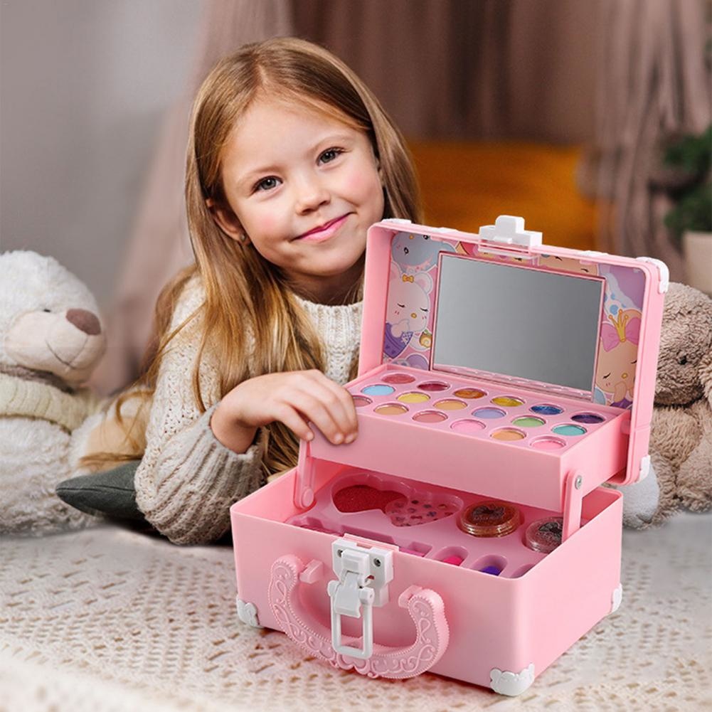 Set Rias Anak Lipstik Mainan R - Beauty Makeup Kit For Kids ulasan dan harga