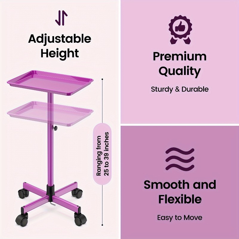 Troli Kecantikan Aluminium den - Beauty Makeup Stores ulasan dan harga