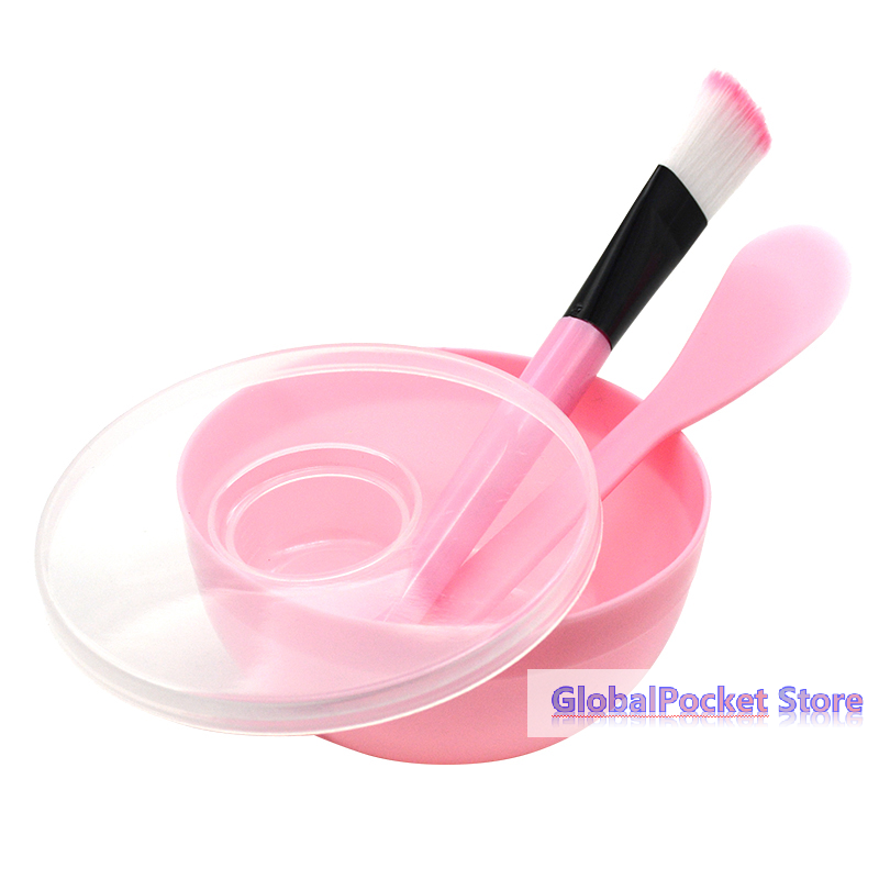 Set Kuas Masker Wajah, Mangkuk - Beauty Makeup Tools Set ulasan dan harga