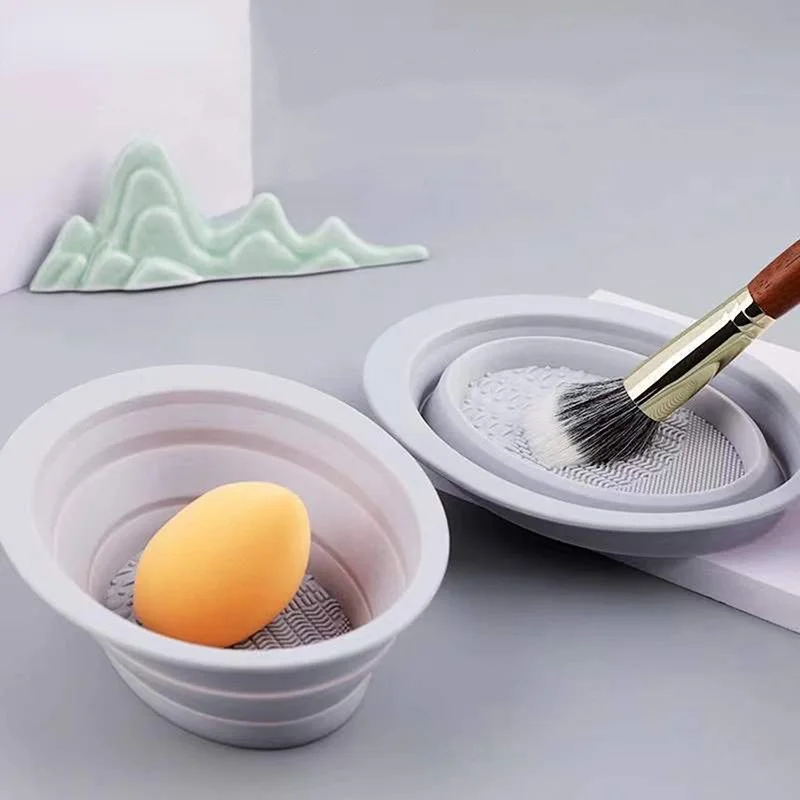 Alat Pembersih Kuas Makeup Sil - Beauty Makeup Tools Use ulasan dan harga