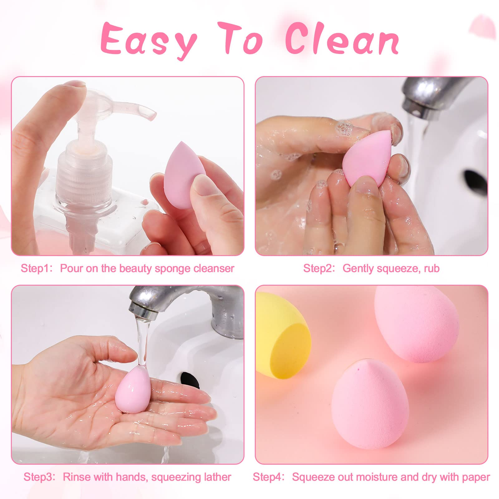 15 Buah Set Spons Rias Wajah,  - Beauty Blender In Makeup ulasan dan harga