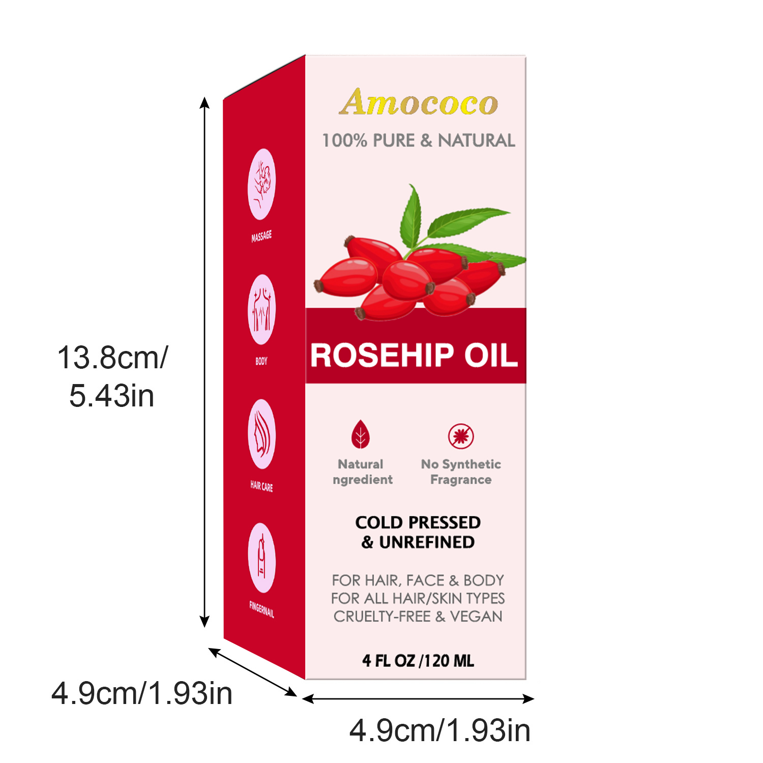 Amococo 2pcs Minyak Jojoba dan - Pure Beauty Hair & Makeup ulasan dan harga