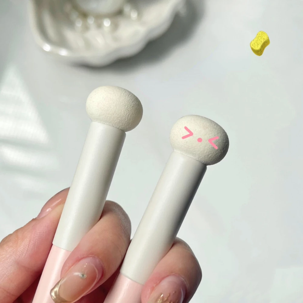 Kuas Concealer Jamur Kecil Tem - Beauty Makeup Tools Use ulasan dan harga