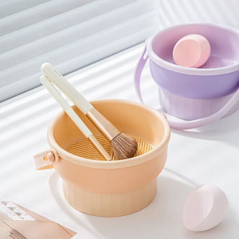 Bola Pencuci Kuas Makeup Silik - Beauty Makeup Tools Set ulasan dan harga