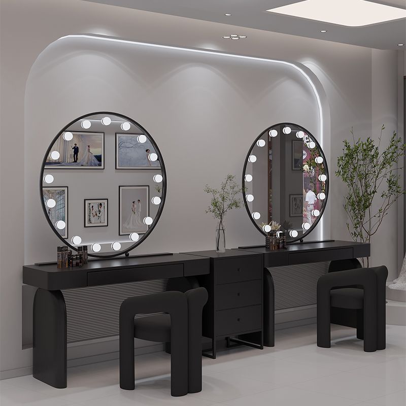 Meja rias dengan lampu, meja r - Beauty Makeup Studio ulasan dan harga
