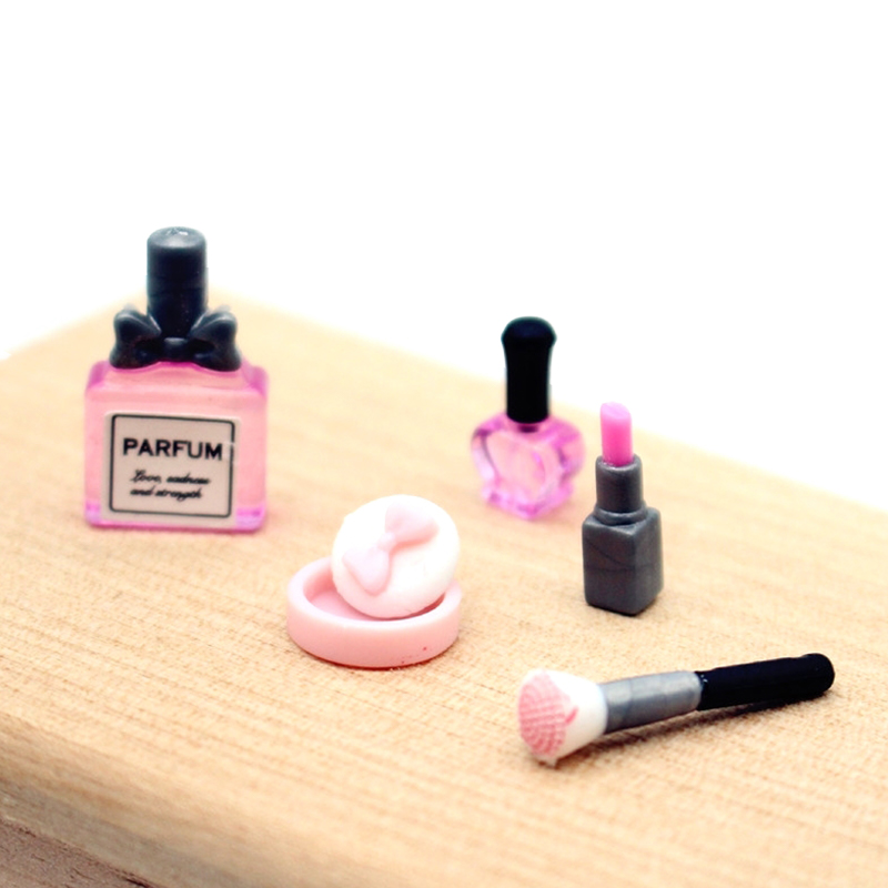 1 Set 1:12 Miniatur Rumah Bone - Blush Brush Kabuki ulasan dan harga