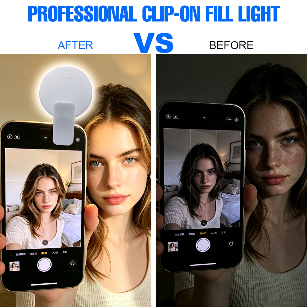 Lampu Selfie Clip On Portabel  - Beauty Makeup Light ulasan dan harga