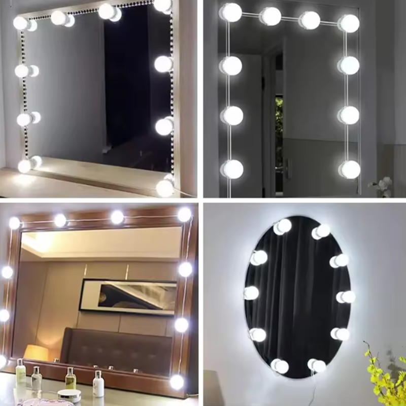 Lampu Cermin Rias LED Gaya Hol - Beauty Makeup Light ulasan dan harga