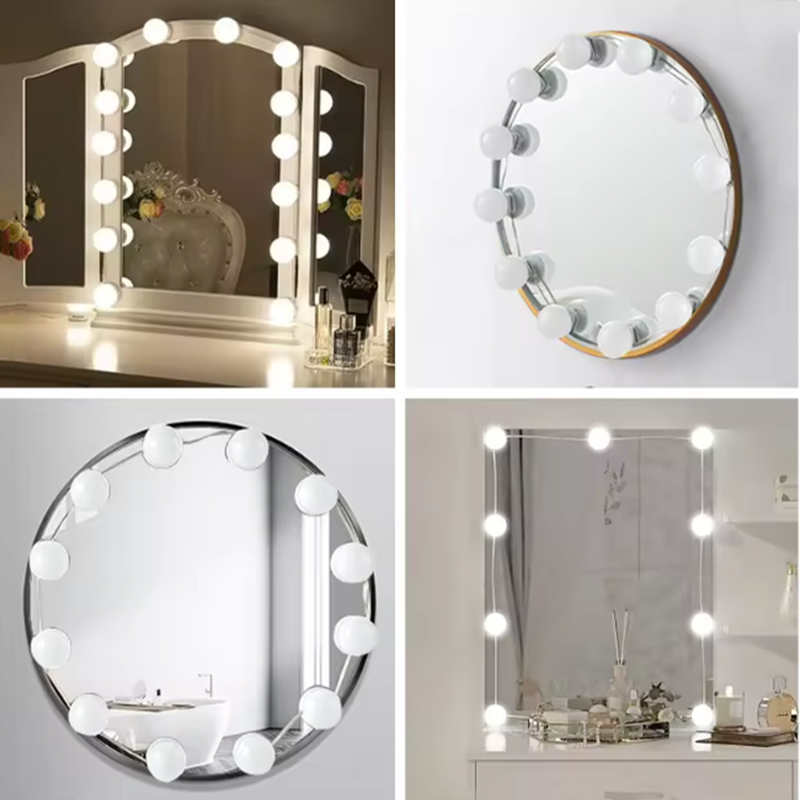 Lampu Cermin Rias LED Gaya Hol - Beauty Makeup Light ulasan dan harga