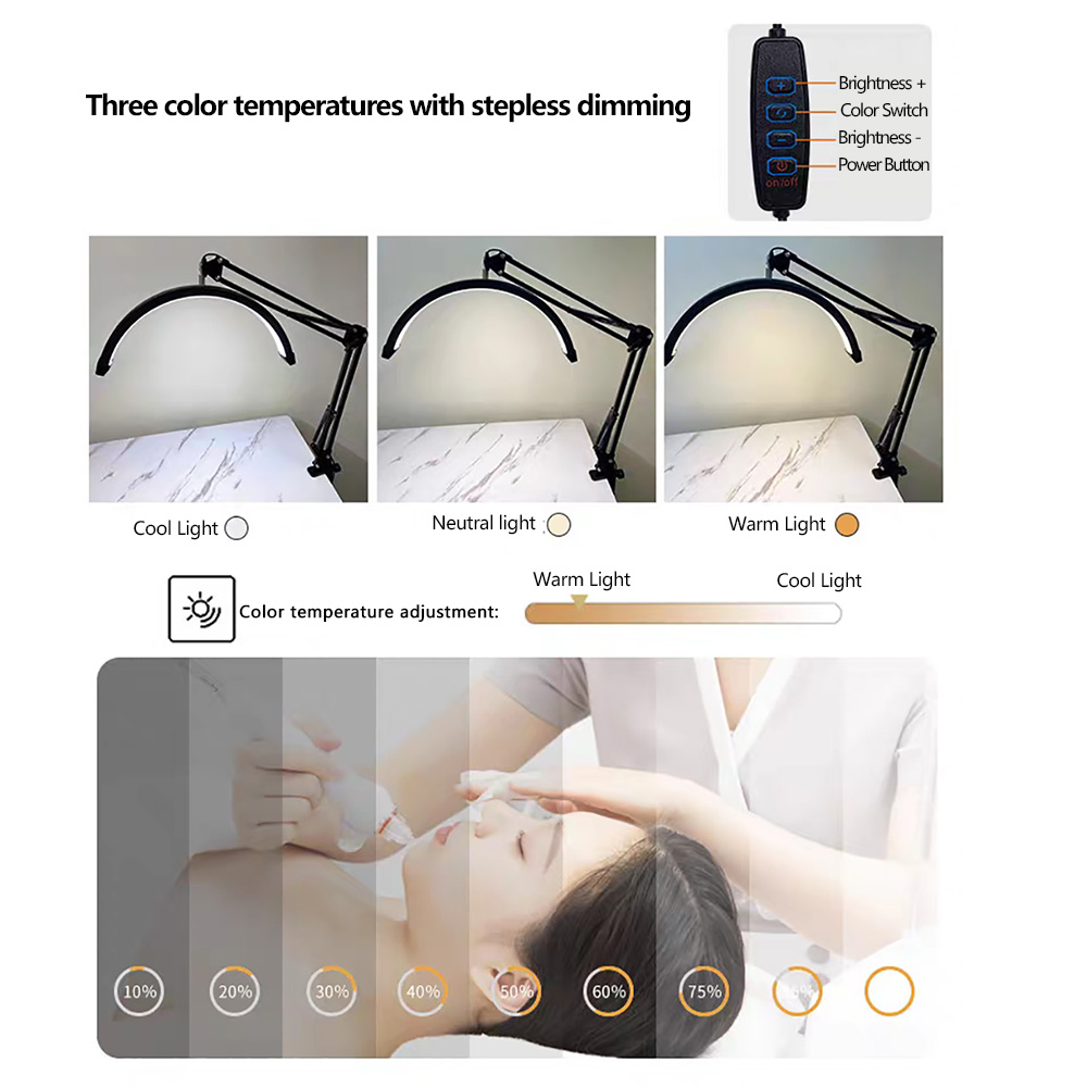 Lampu Isi Ulang Model Jepit Un - Beauty Makeup Light ulasan dan harga